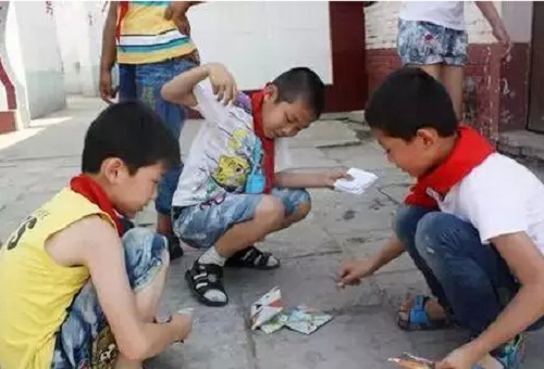 扇四角 打元宝 扇四角 打元宝